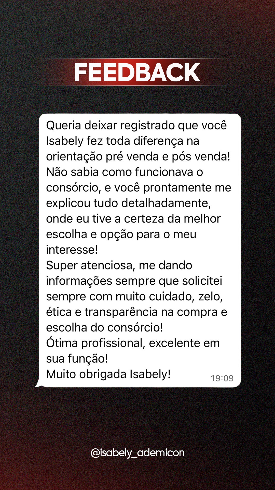 Feedback real de cliente