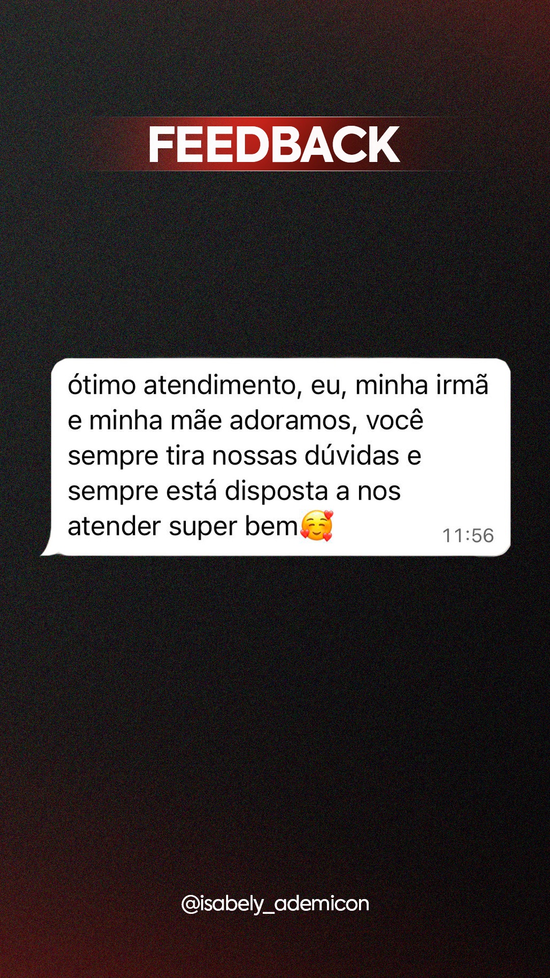 Feedback real de cliente